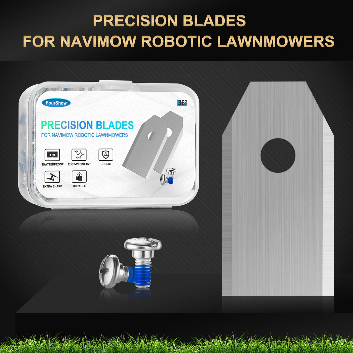 FourShow blades enable quick, tool-free installation during maintenance.