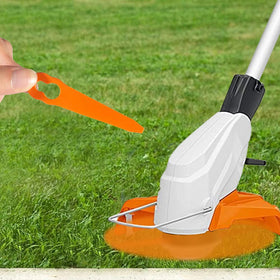FourShow FSE 52 blade, 90mm, dependable cut for yard work.