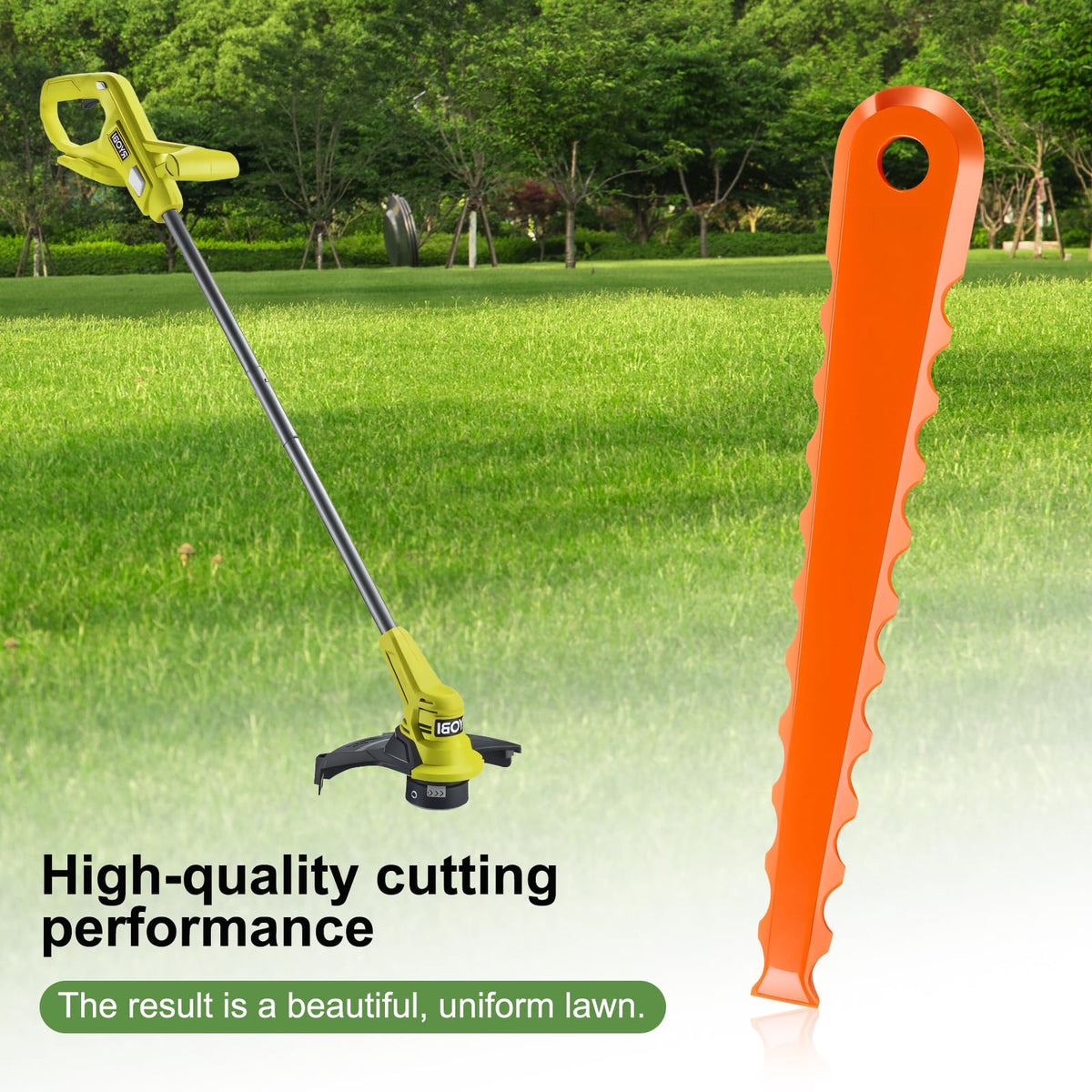 PA6 nylon construction delivers durable performance.