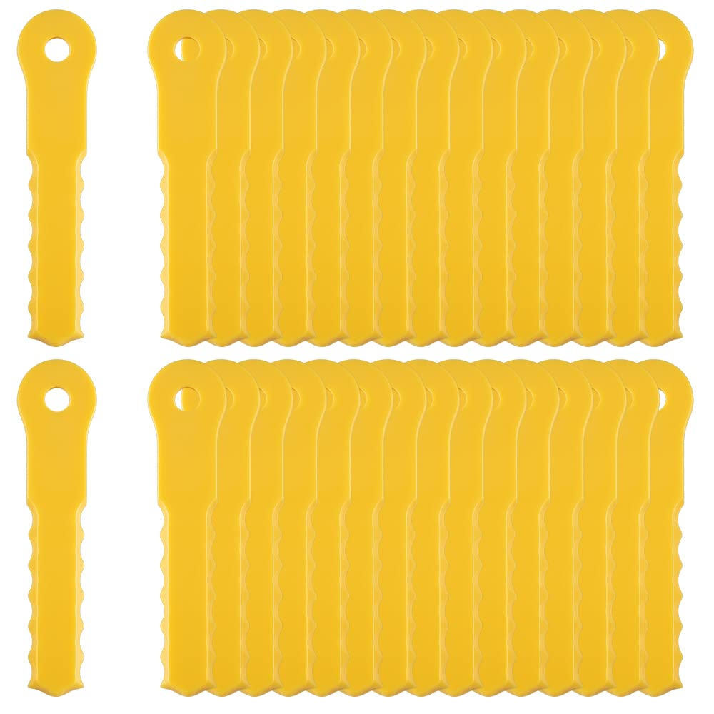 FourShow nylon replacement blades pack for longer cutting life and easy maintenance.