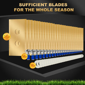 FourShow safety varnish and plastic washers protect against vibration