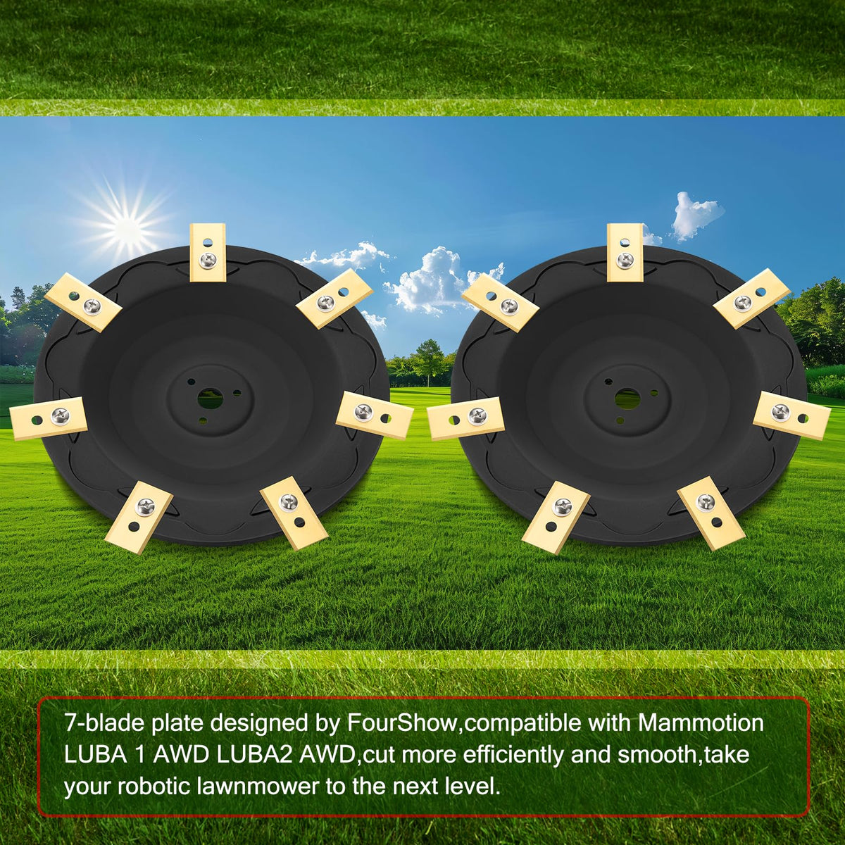 FourShow upgrade kit for Mammotion mowers simplifies maintenance tasks.
