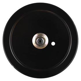 Fourtry spindle with 6 point star mounting holes and 5 inch spread for versatile deck fit.