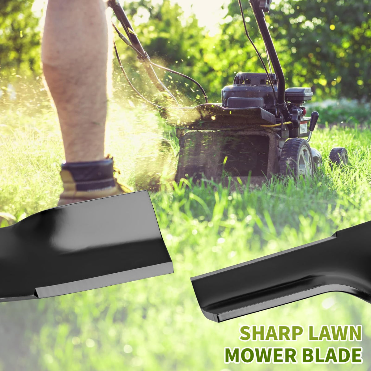 Fourtry bagging-performance blade helps reduce clogs and deliver tidy clippings.