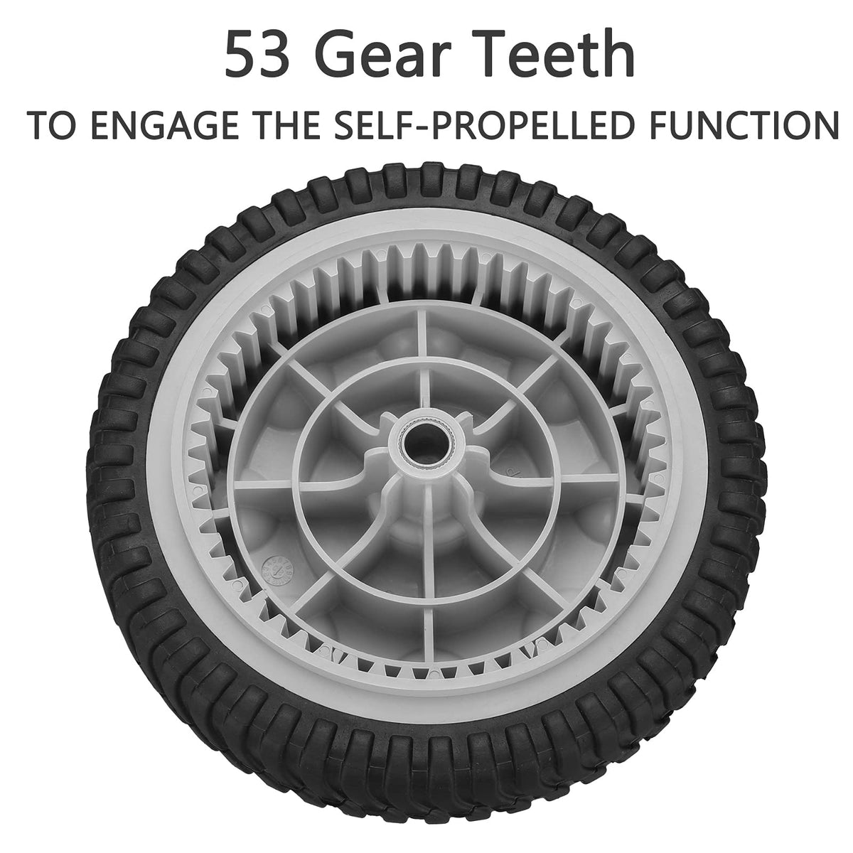 Two-pack of Fourtry drive wheels for 734-04018 series.