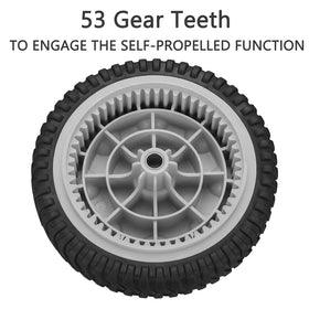 Two-pack of Fourtry drive wheels for 734-04018 series.