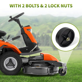 Fourtry Toro 13AX60RG744 deck wheel improves ride over varying terrain