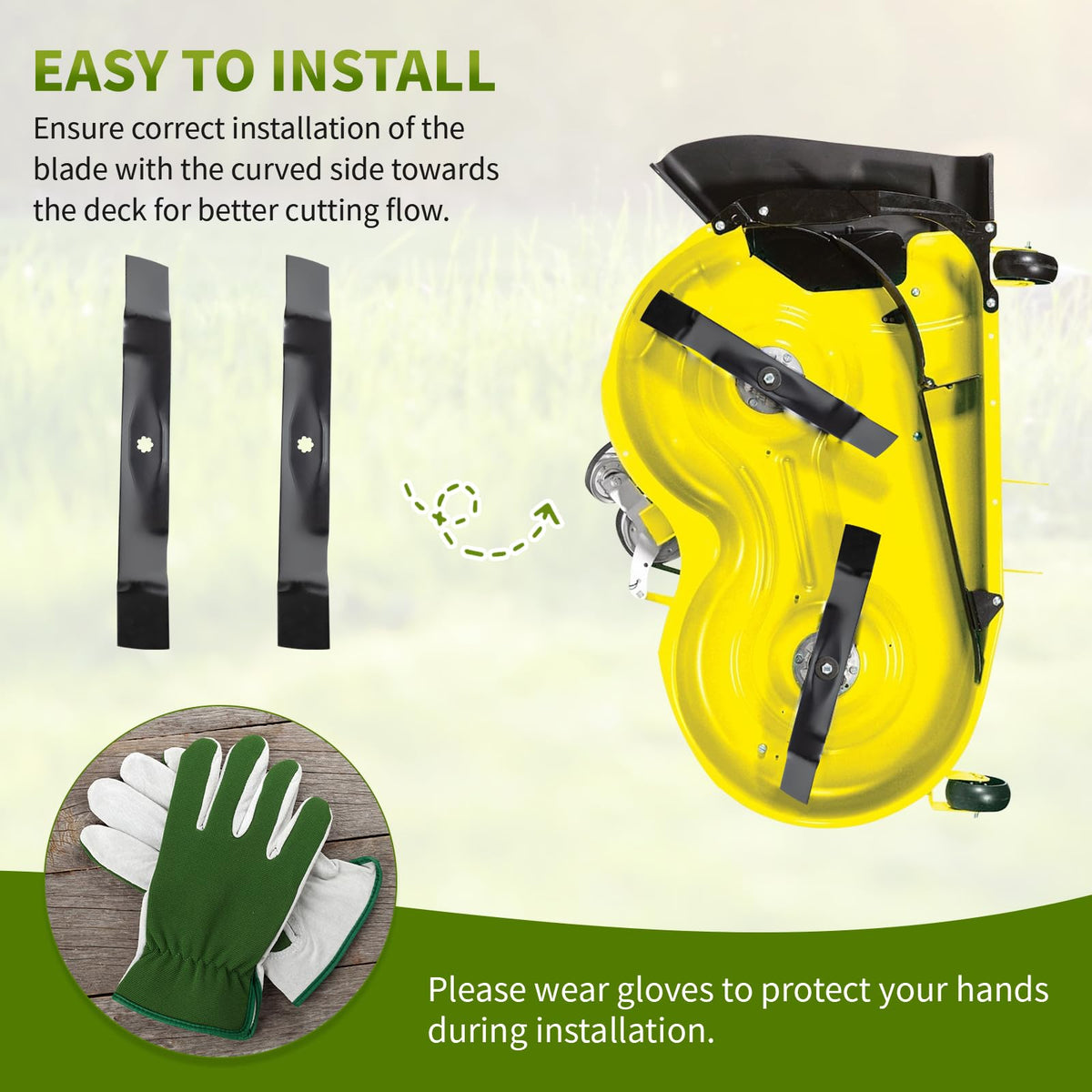 Fourtry durable blade with 0.2020 inch thickness resists wear