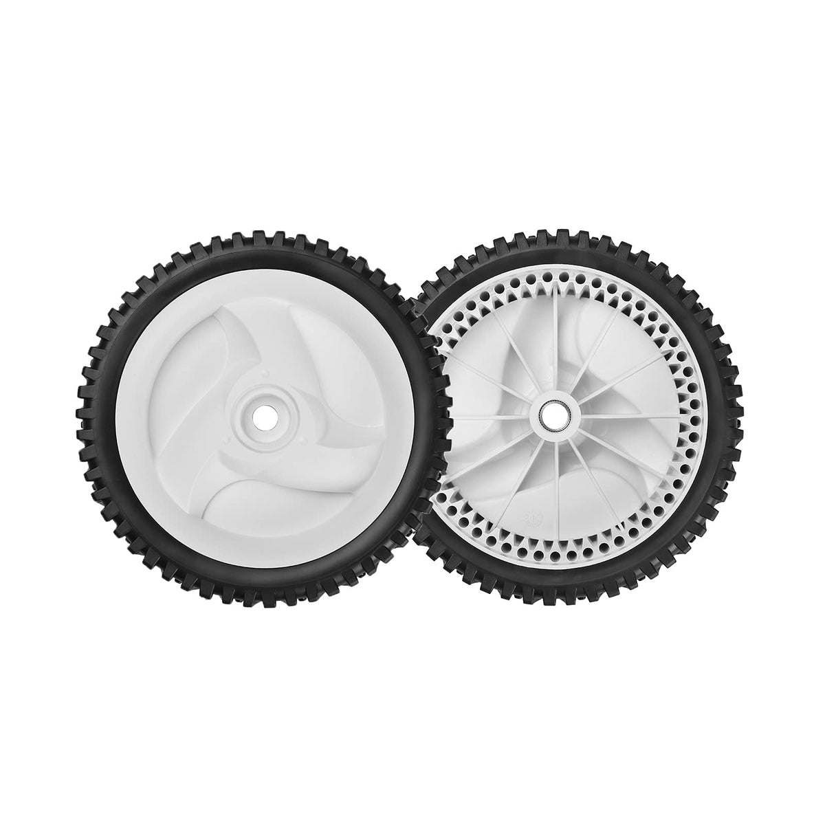 Fourtry front drive wheels for Craftsman mower deliver sturdy traction for smoother self-propel.