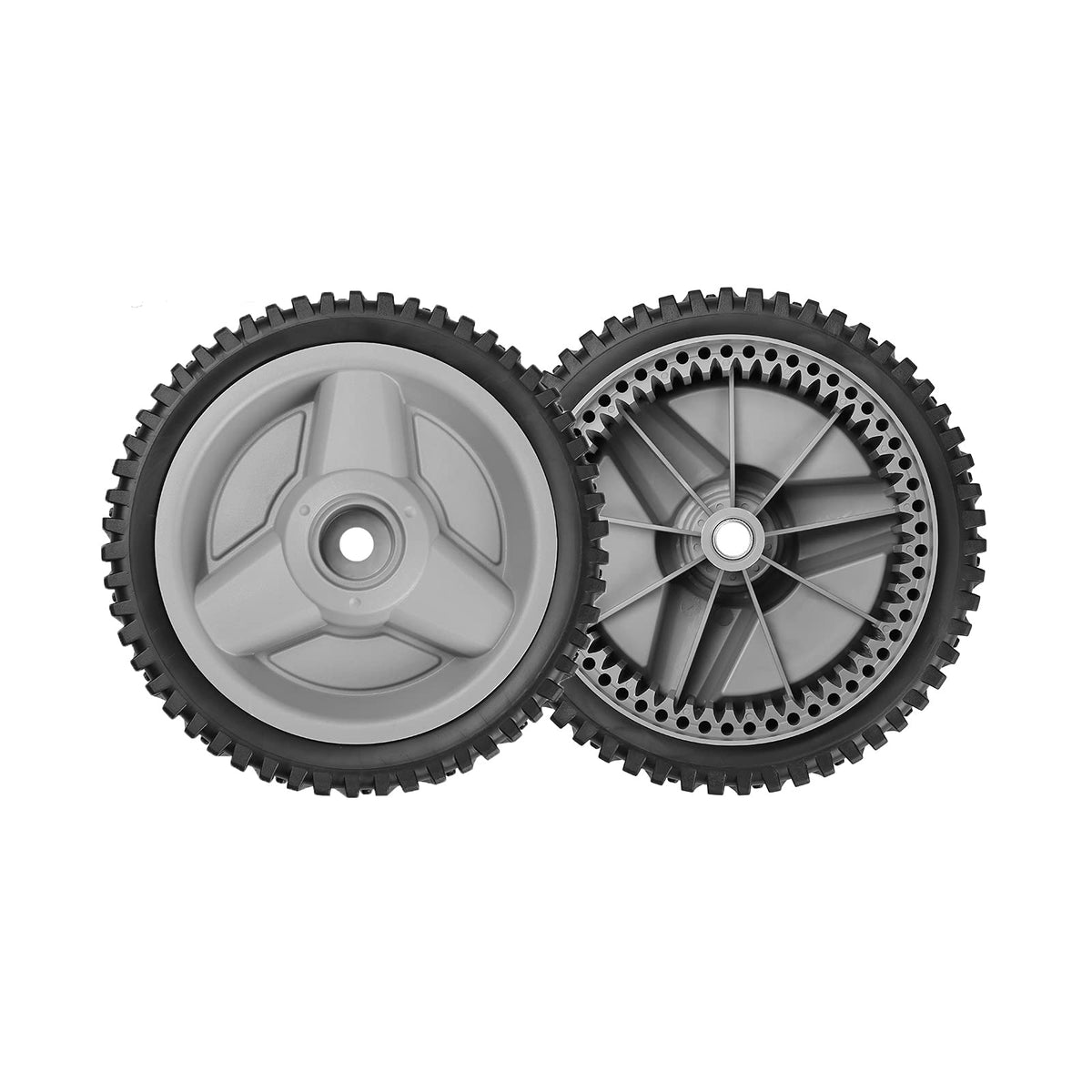 Fourtry front drive wheels for Husqvarna HU700F boost traction and self-propelled performance.
