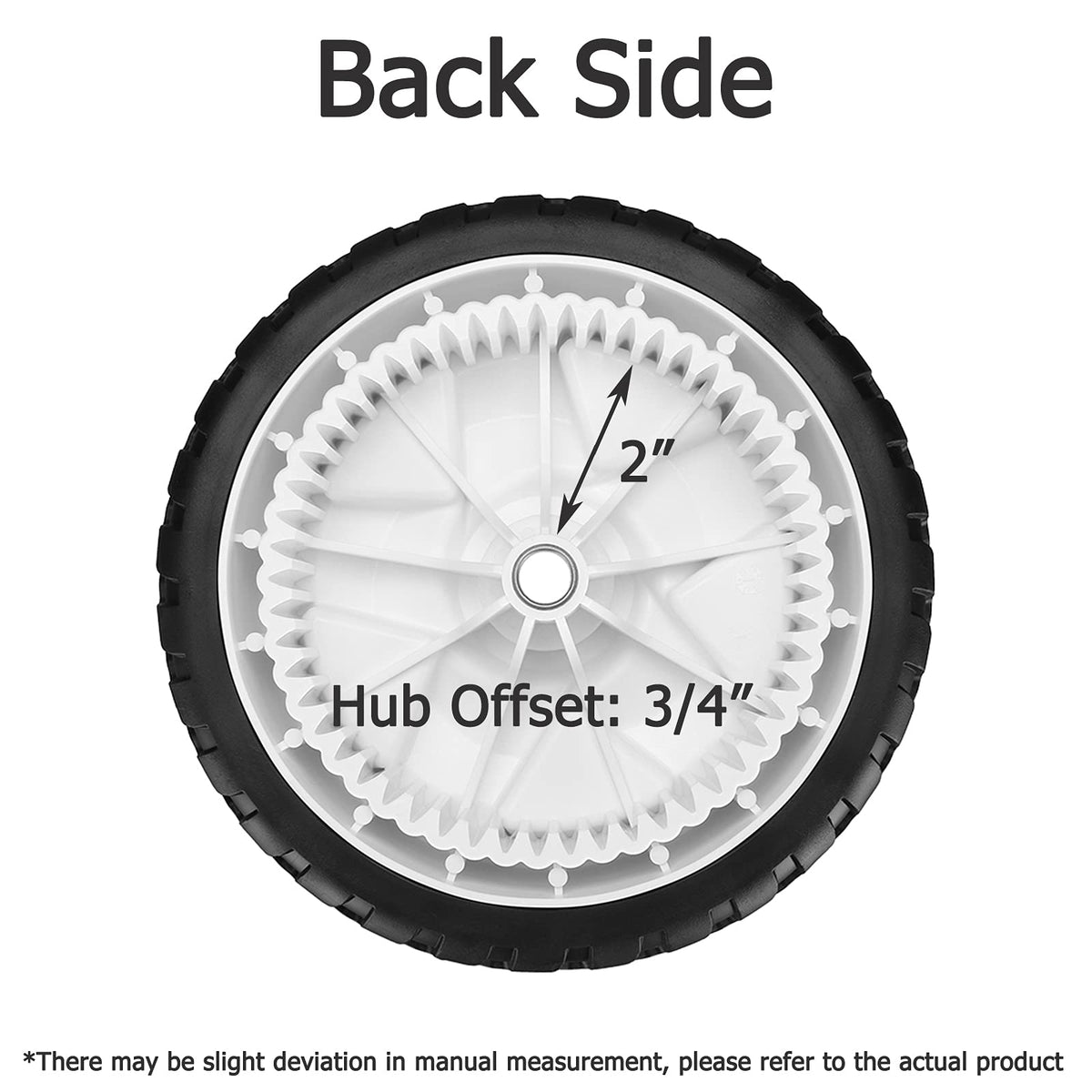 Fourtry front wheels compatible with Toro models 20330 to 20371