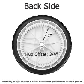 Fourtry front wheels compatible with Toro models 20330 to 20371