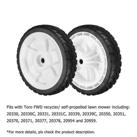 Front wheel side view in white finish by Fourtry