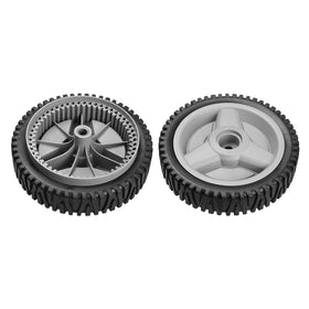 Includes two 8 inch tall by 1-3/4 inch wide tires.