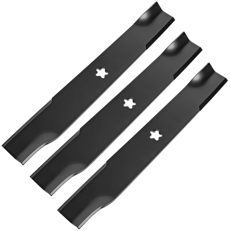 Fourtry high-lift blades for 52-inch deck deliver cleaner cuts and smoother deck operation.