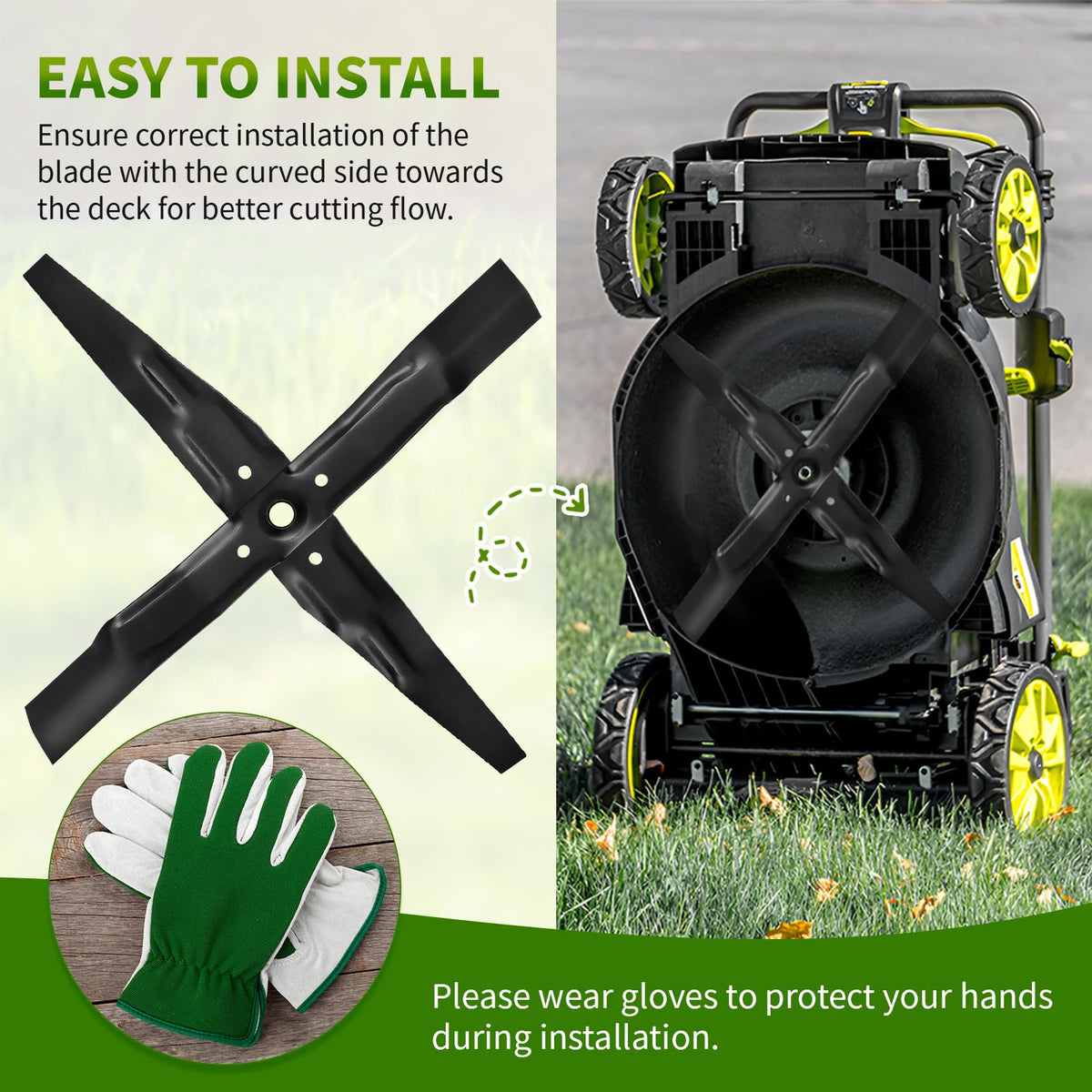Fourtry Honda 21-inch compatibility highlighting broad model coverage for replacements