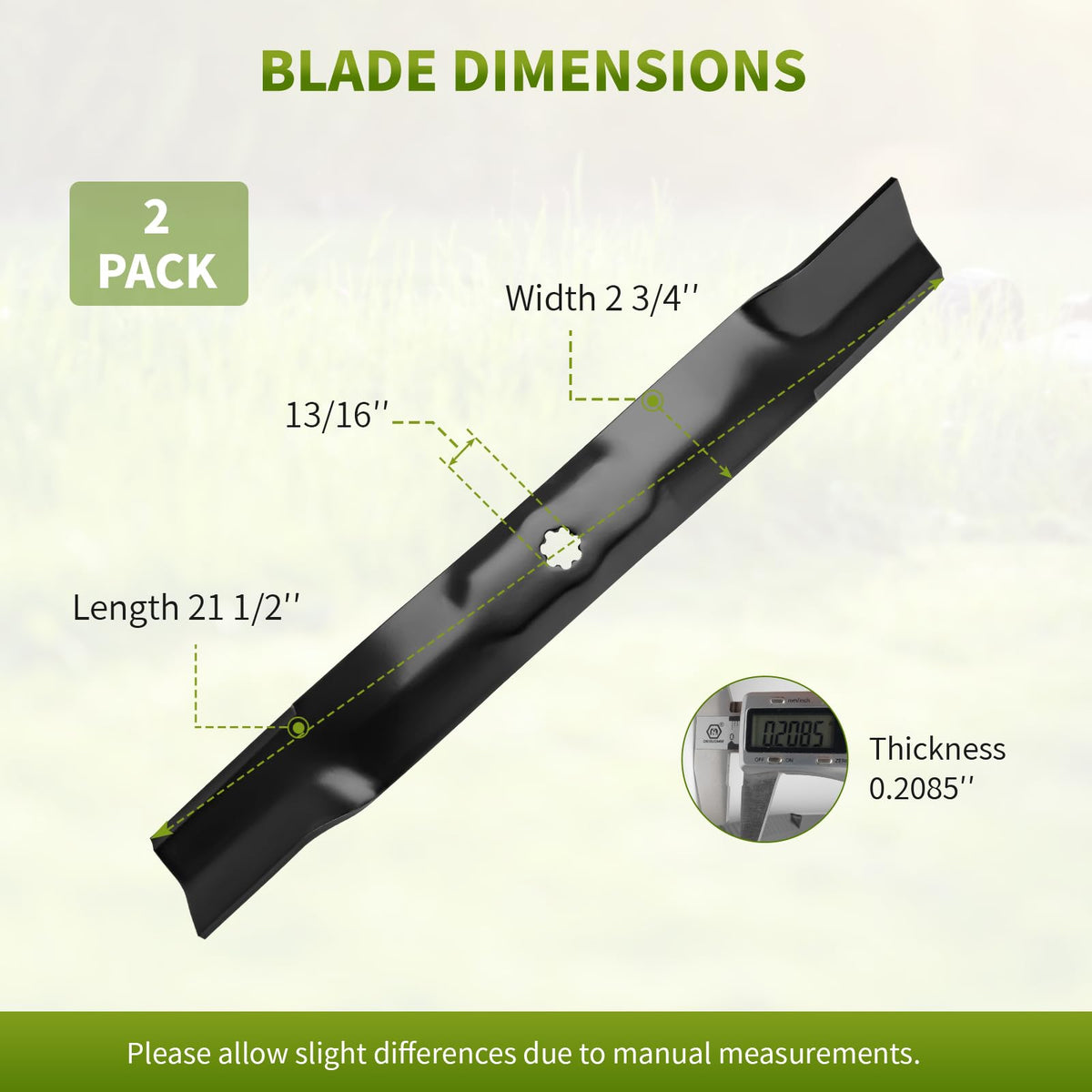 Fourtry installation-ease blade enables quick setup and correct orientation for safe mounting.