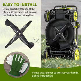 Easy installation with torque wrench and correct orientation.