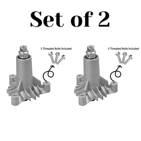 Fourtry OEM replacement spindle assembly for Sears Craftsman and similar brands
