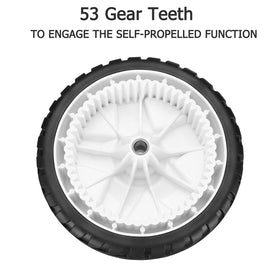 Fourtry packaging shows two front wheels for replacement set