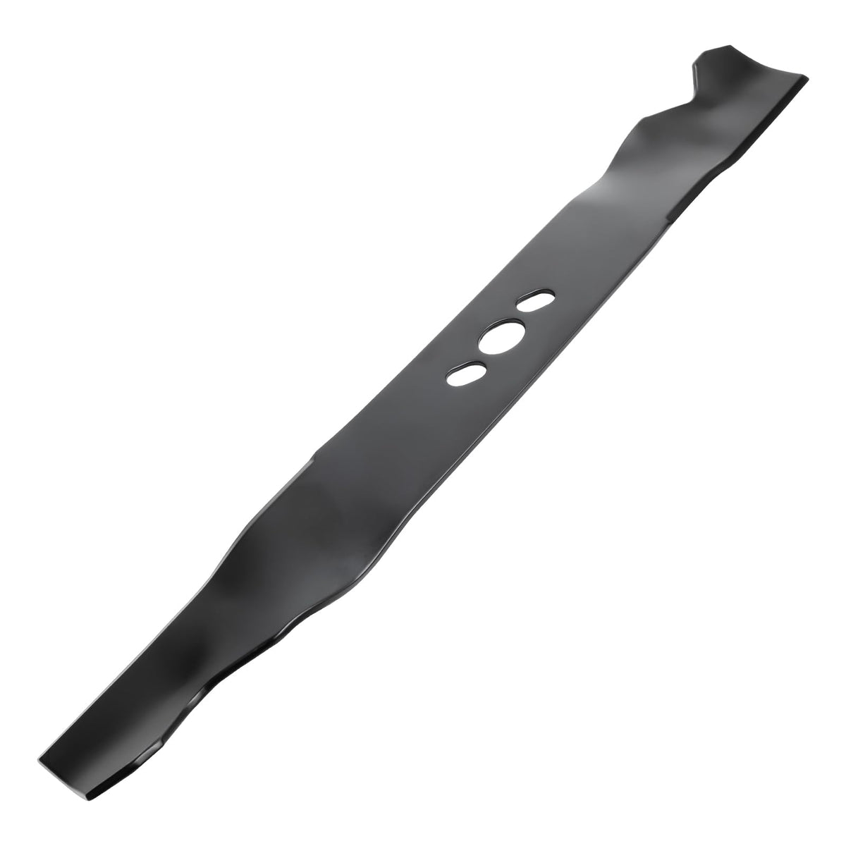 Fourtry 2105200317A 21-inch blade front view shows mulching design for clean yard cuts.