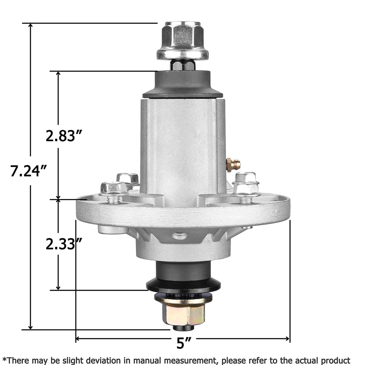Fourtry spindle assembly for John Deere LA115, enabling smooth operation with minimal downtime.