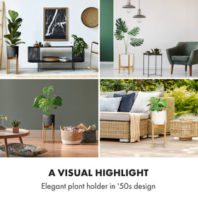 Fox & Fern mid-century style base suits modern interiors.