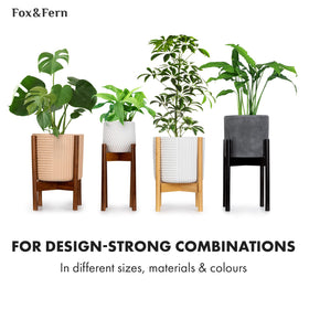 Fox & Fern sturdy base provides reliable plant support.