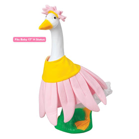 Fox Valley Traders Gaggleville pink daisy hat completes the outfit for sunny porch décor