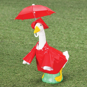 Close-up of umbrella function and glossy finish.