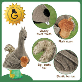 Fox Valley Traders packaging for Gaggleville Squirrel Outfit, easy seasonal swap