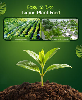 FoxFarm Bush Doctor Kelp Me Kelp You mixing-dilution demonstrates easy dilution for rapid uptake.