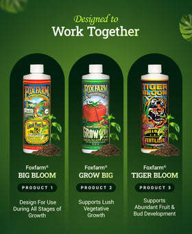 FoxFarm Beastie Bloomz soluble bottle supports blooms and nutrient uptake