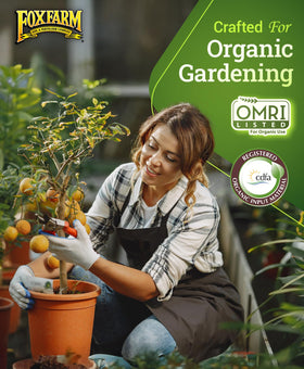 FoxFarm Happy Frog calcium supports fruit development and rot prevention
