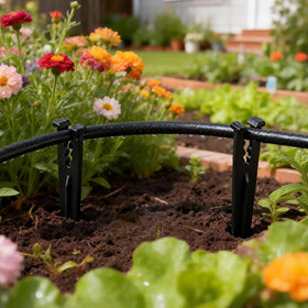 FoxRose 5-6-inch drip stake attachment enables easy installation.