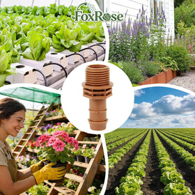 FoxRose easy-installation fittings speed up drip irrigation projects