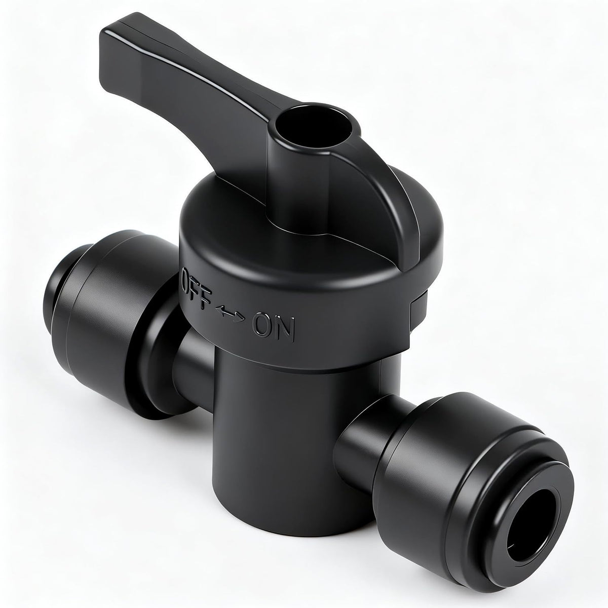 FoxRose quick-connect shut-off valve assembly for precise garden irrigation control