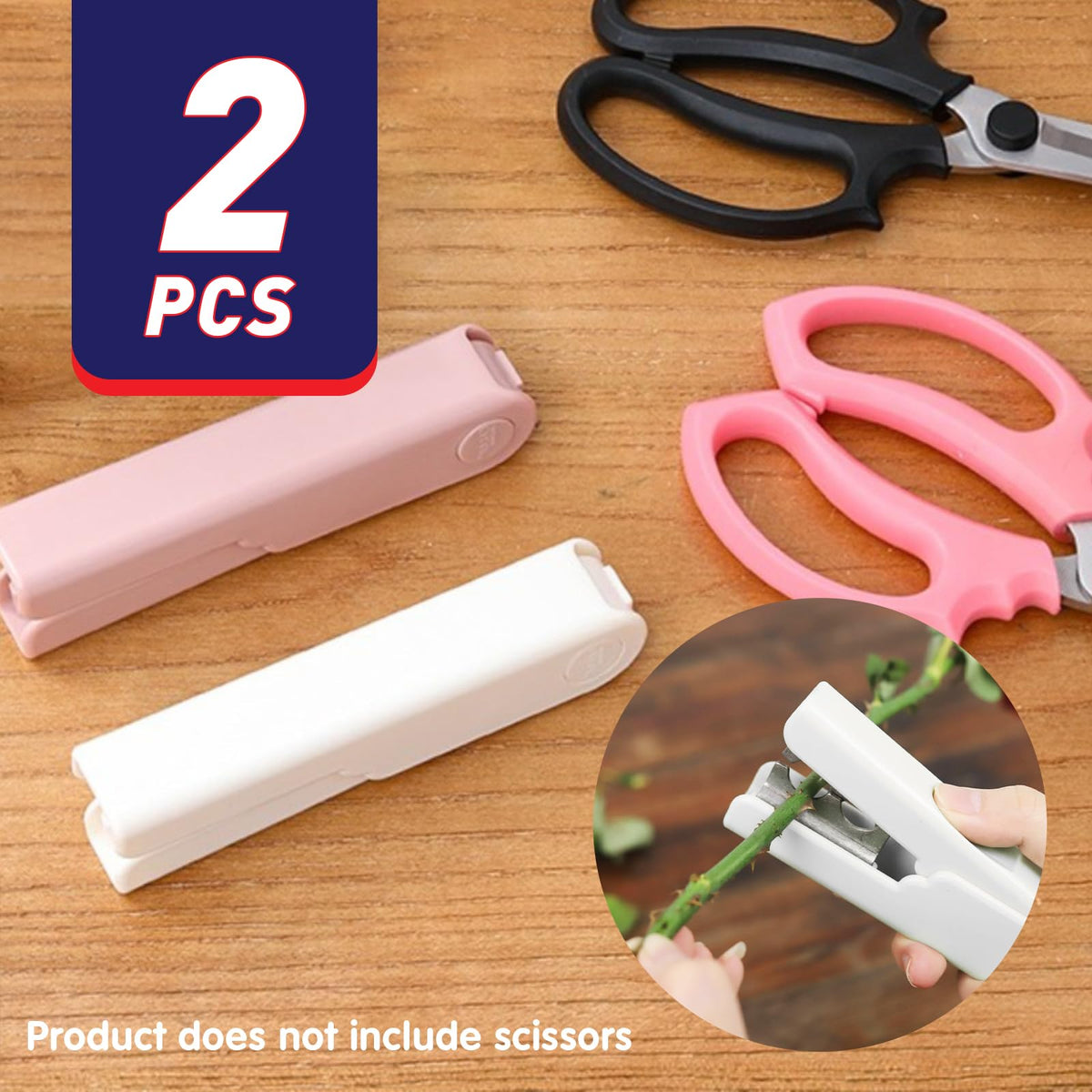 Foycow rose thorn stripper tool pink-handle: comfortable grip during pruning and decorating.