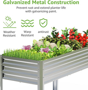 FOYUEE planter with drainage holes prevents waterlogging and supports healthy roots.
