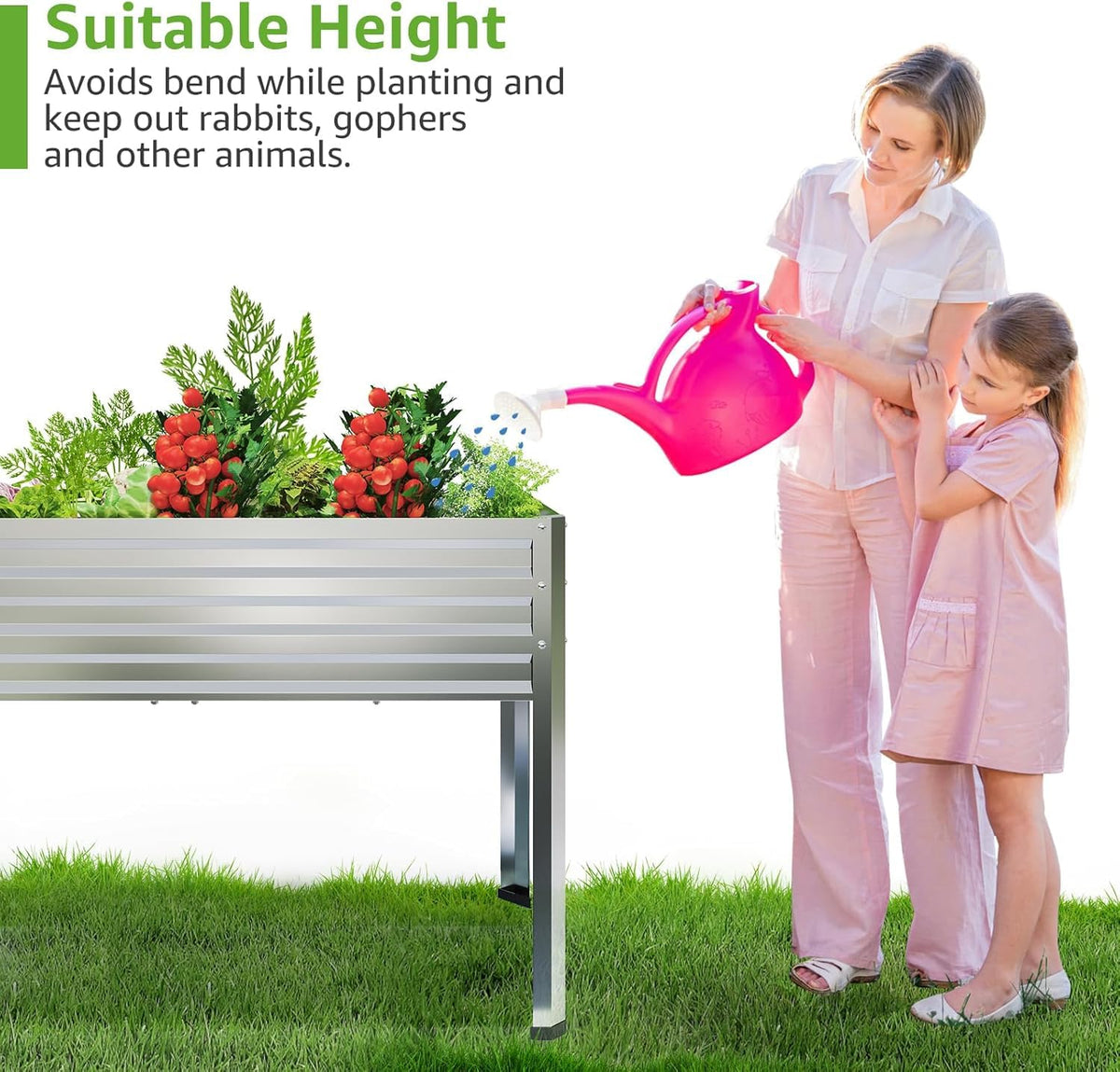 FOYUEE versatile urban garden bed for balcony, patio, or backyard.