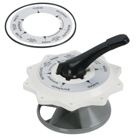FQRANBO 270067 top valve assembly demonstrates durable ABS construction for reliable pool maintenance