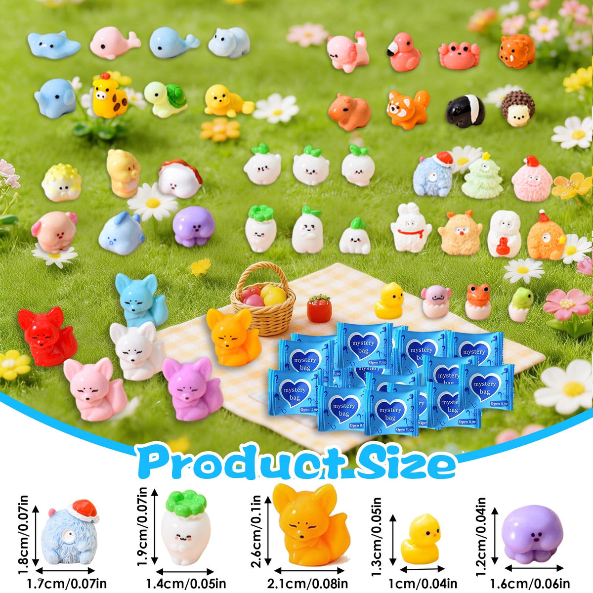 FragrantGarden mini glow-dark duck: waterproof resin figure for outdoor planters after sundown.