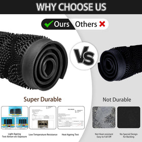 Framics durable rubber mat resists tearing for long-term use