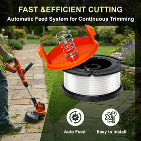 Autofeed system enables continuous cuts.