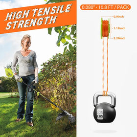 FrauSonne lawn care kit in use helps homeowners maintain tidy landscaping.
