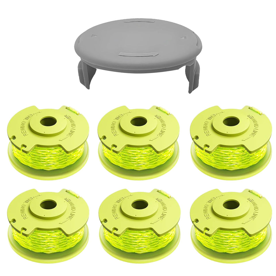 Frausonne Ryobi AC80RL3 refill with 11ft 0.080 inch string for versatile yard trimming.