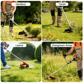Frausonne heat-resistant formula helps reliable performance in hot summer yard work.