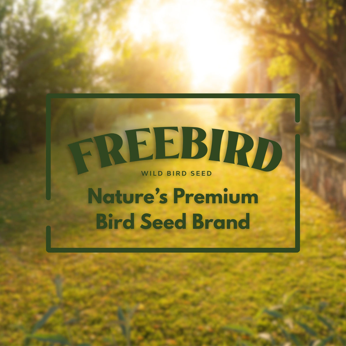 FREEBIRD 7lb bag label highlights contents and usage.