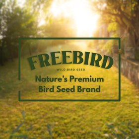 FREEBIRD 7lb bag label highlights contents and usage.