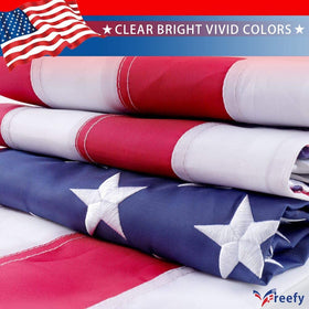 Freefy 2x3 ft flag ideal for porch lawn or office